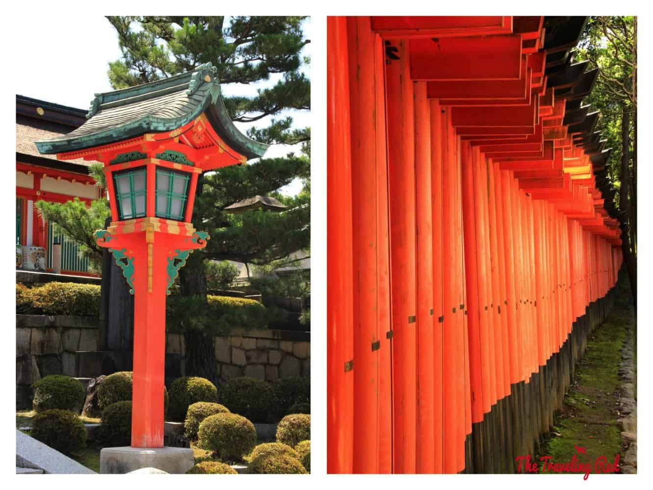 When in Kyoto you have to visit Fushimi Inari Shrine. It’s famous in Japan for the pathway of orange torii gates. They say that over 10,000 torii gates create the pathway, which is 2.5-miles long, going uphill through the woods.