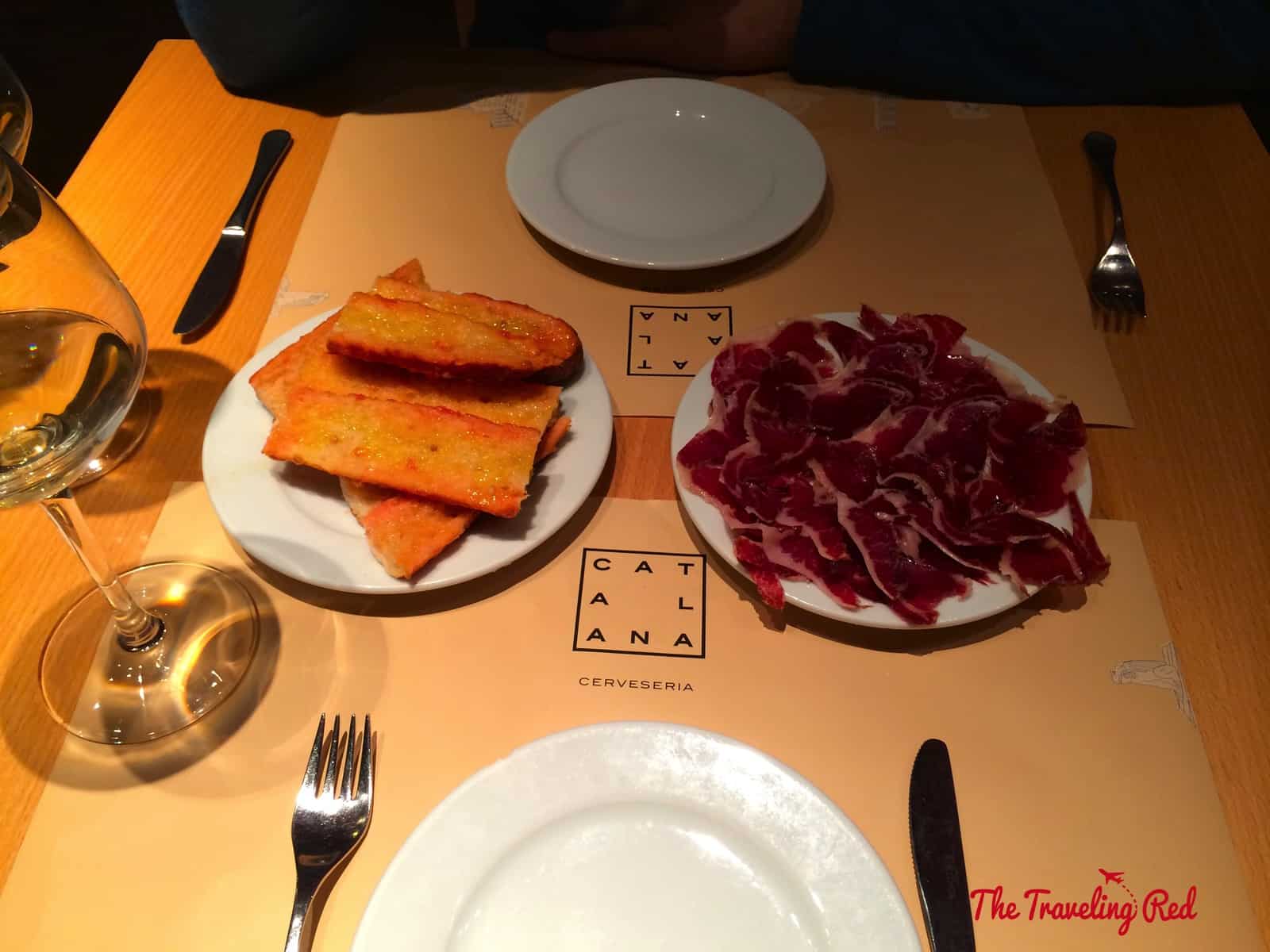 My go to tapas restaurant in Barcelona, Spain is always Cerveceria Catalana! It’s an inexpensive tapa place that is always packed and now I know why. I always recommend it and everyone loves it. You don't want to miss it!
