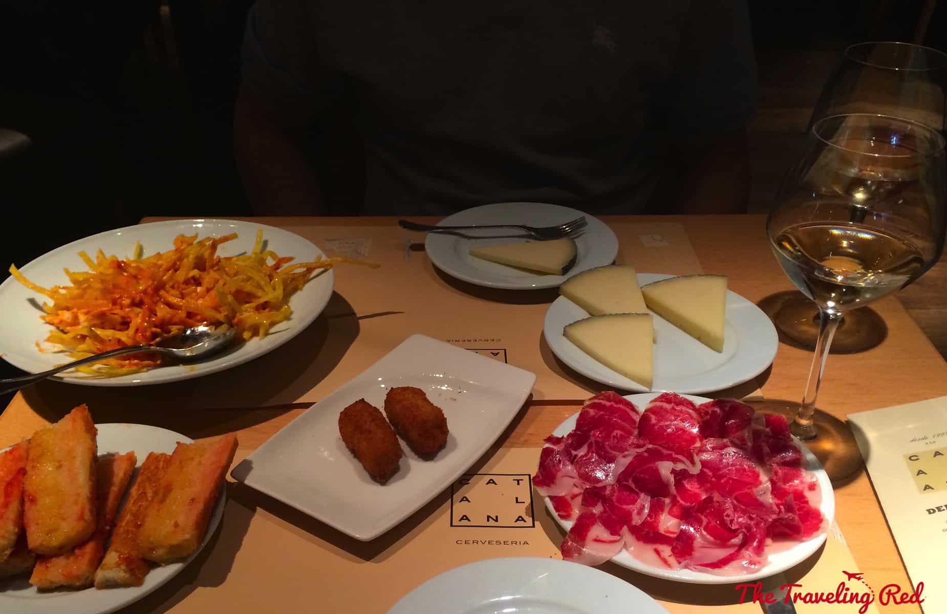 My go to tapas restaurant in Barcelona, Spain is always Cerveceria Catalana! It’s an inexpensive tapa place that is always packed and now I know why. I always recommend it and everyone loves it. You don't want to miss it!