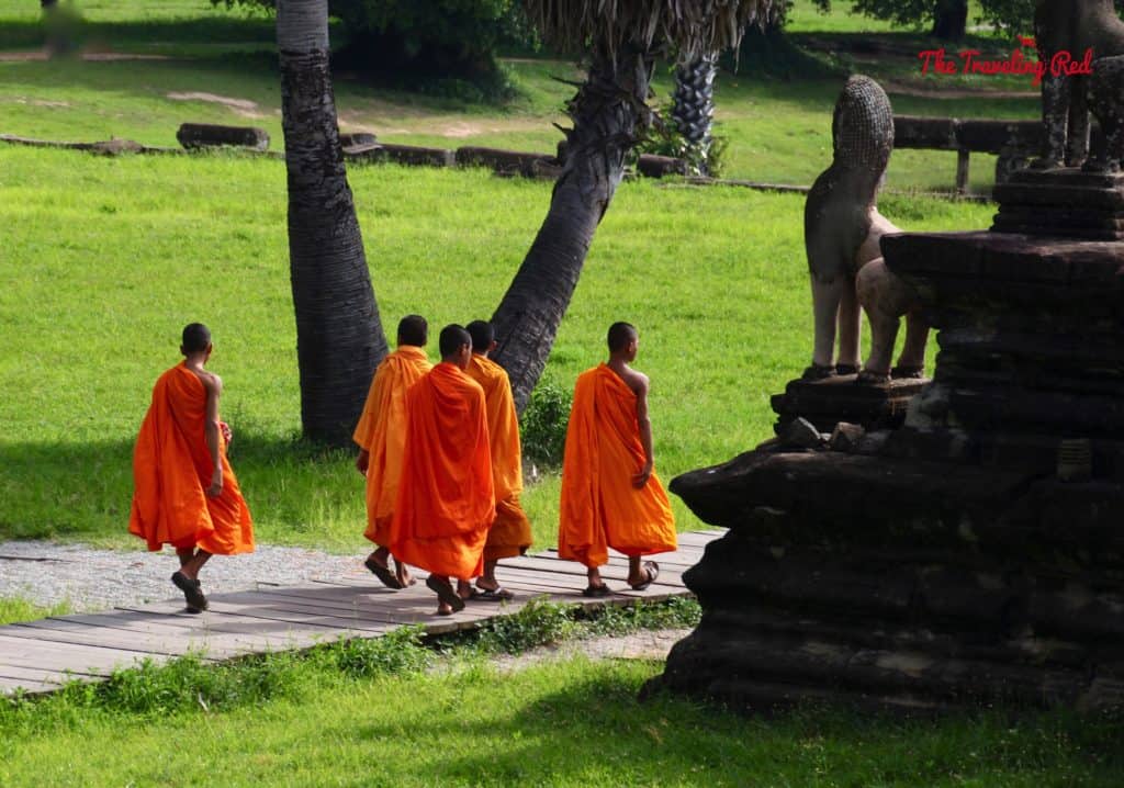 Monks at Angkor Wat | Cambodia Temples | Siem Reap | Angkor Wat | Angkor Passes | Photography Tour | Angkor Archeological Park | Ta Prohm | Tomb Raider | Banteay Kdei | Ta Nei | North Gate | Bayon | Wat Thmey | Monks | South Gate | Preah Khan   #siemreap #angkorwat #cambodia 