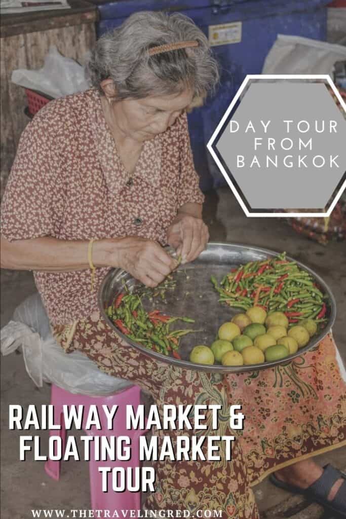 Railway and Floating Market Tour | Day trip from Bangkok Thailand | #bangkok #thailand #tour #marketstour #floatingmarket #railwaymarket
