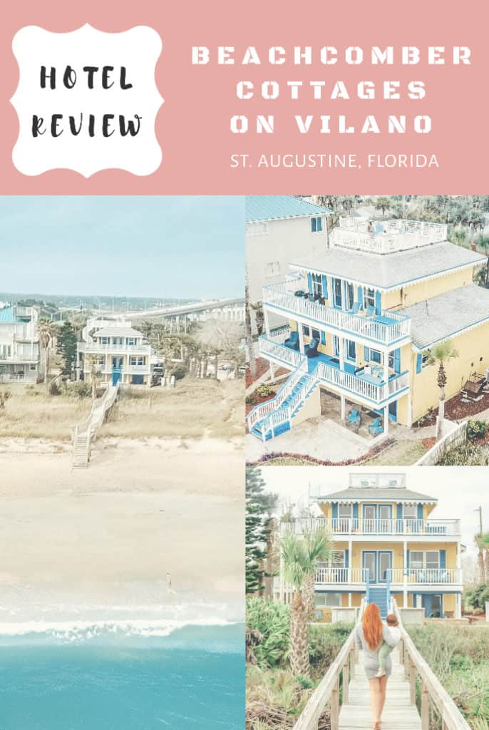 My favorite beach cottage in Florida are the Beachcomber Cottages on Vilano. This property is located just a few minutes from St Augustine, Florida.