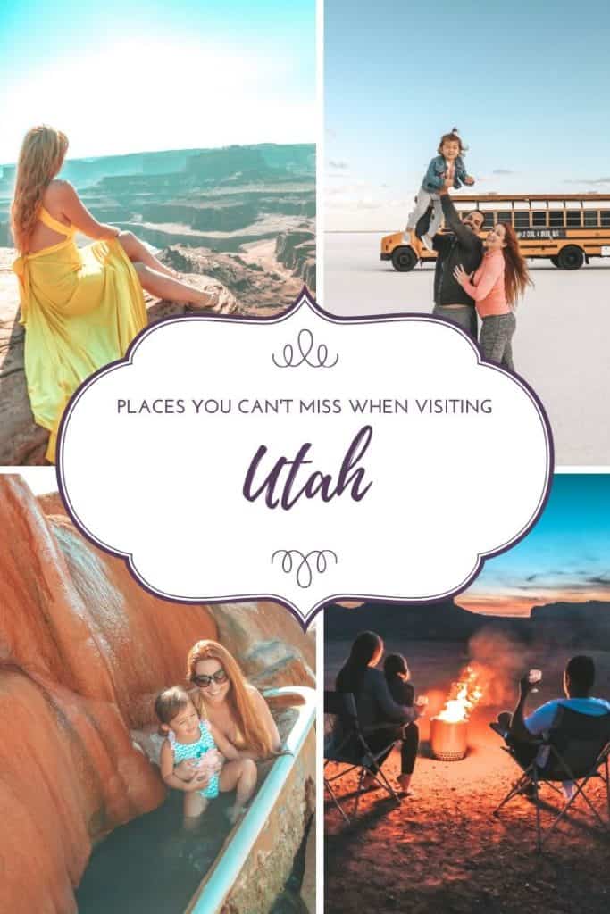 All the places you must see when visiting Utah. Known for some of the best camping, hiking and incredible national parks, there's so much to see and do in Utah. My favorite state for camping.