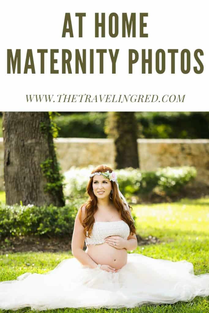 AT HOME MATERNITY PHOTO SHOOT - PREGNANCY PHOTOS, THE BUMP - INSIDE BY WINDOWS, OUTSIDE IN THE GARDEN