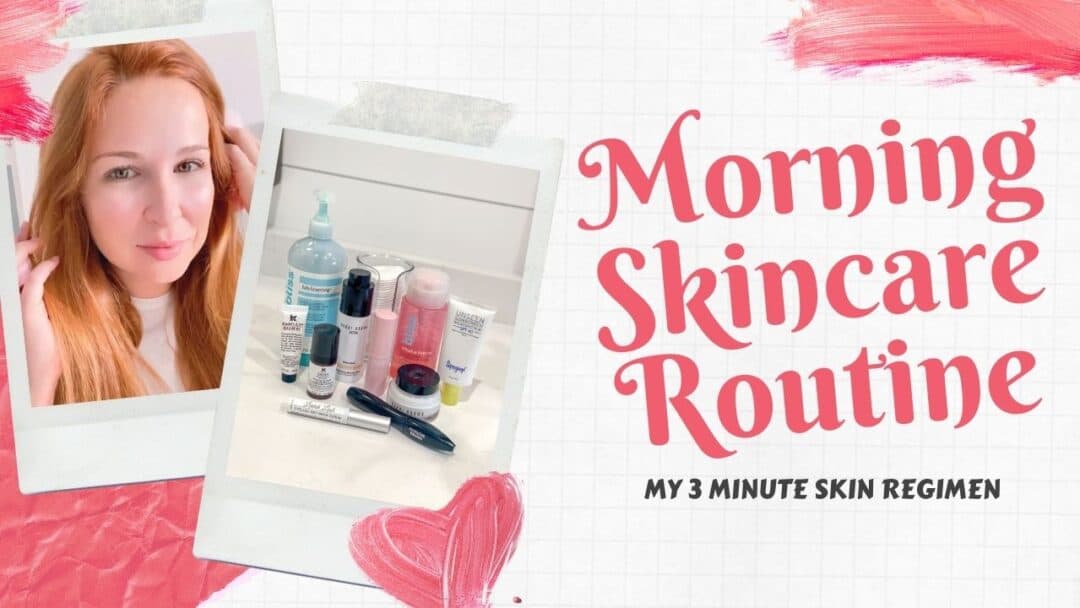 Morning Skincare Routine | 3 minute skincare regimen