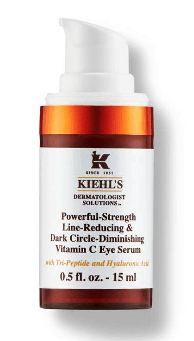Morning Skincare Routine - Kiehl's Since 1851 Powerful-Strength Dark Circle Reducing Vitamin C Eye Serum