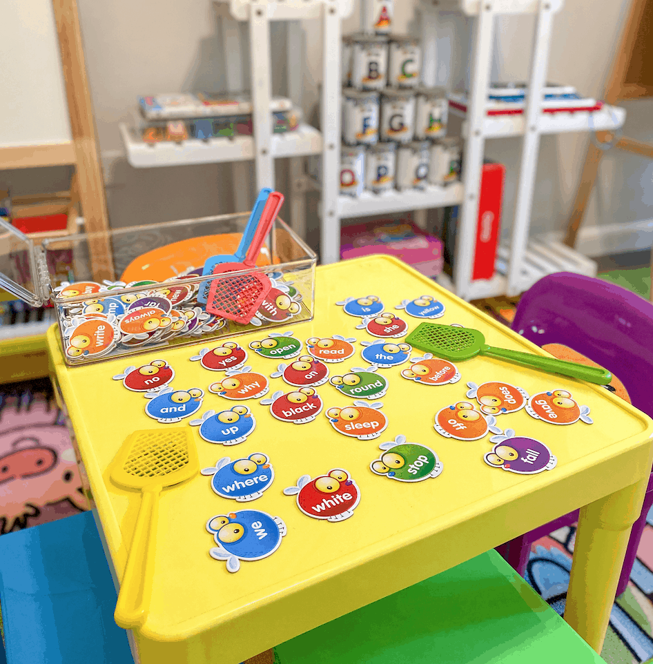 Fly Swatter Sight Words Game | Learning Games | Homeschool | Preschool |Kindergarten | spelling |organizer | learning | back to school | learn to spell | teaching